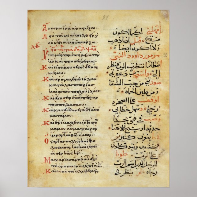 Affiche Les psaumes du prophète David (Devant)