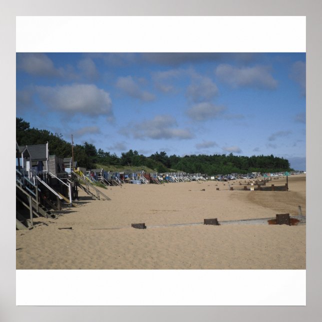 Affiche Les Puits Au Bord De La Mer Canv (Devant)