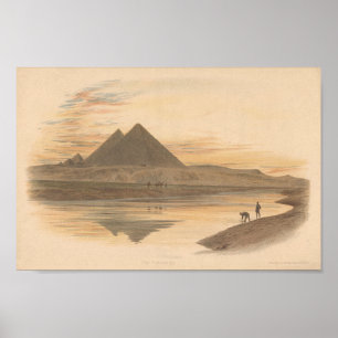 Affiche Les Pyramides