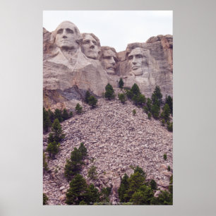 Affiche Les quatre du Mont Rushmore