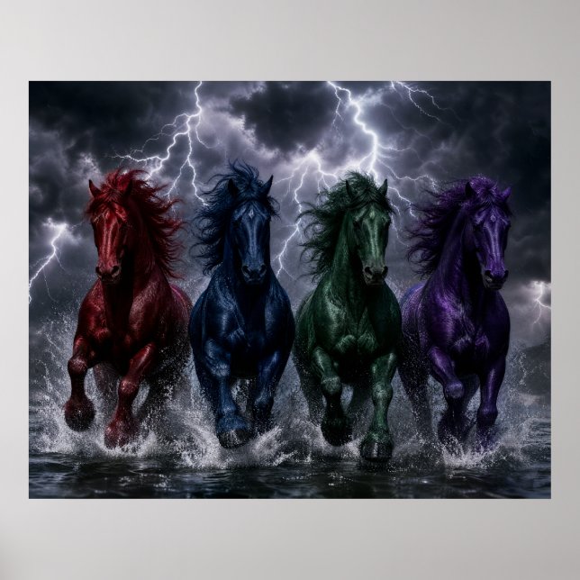 Affiche Les Quatre Éléments  (Devant)
