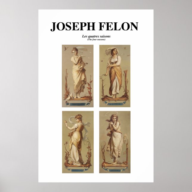 Affiche Les quatres saisons (Devant)