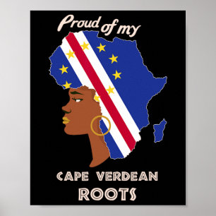 Affiche Les racines cap verdiennes Mois de l'histoire noir