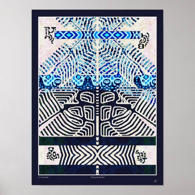 Affiche Les racines du ciel (Devant)