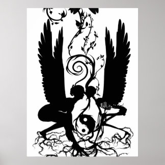 Affiche Les racines du karma imprimé