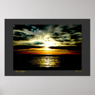 Affiche Les rayons de l'espoir