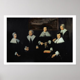 Affiche Les Regents de l'Almhouse des Vieux Hommes, Haarle