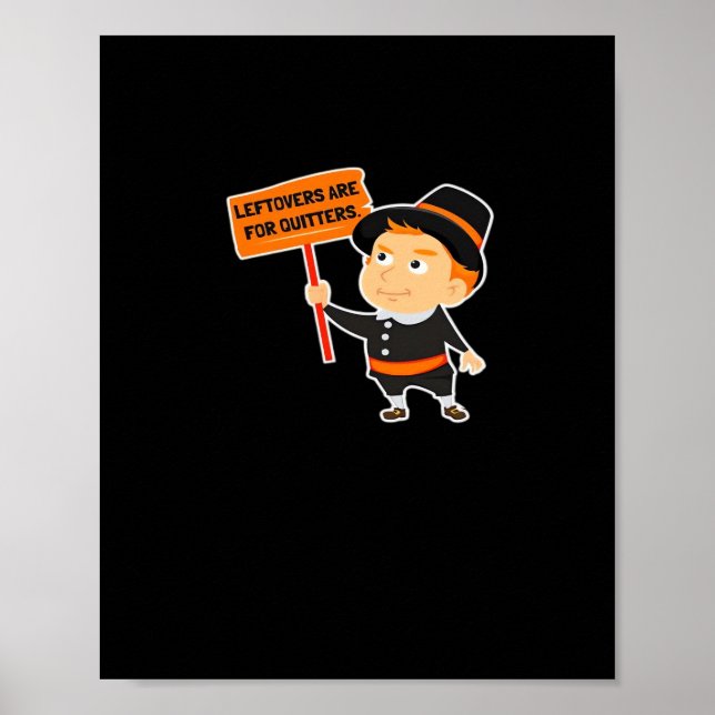 Affiche Les Restes Sont Pour Quitters Thanksgiving Classic (Devant)