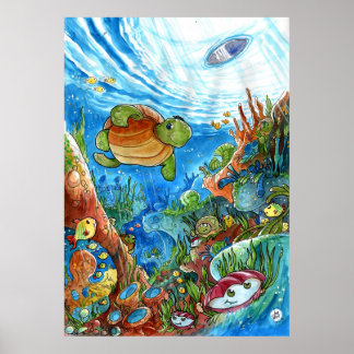 Affiche Les rêves de corail