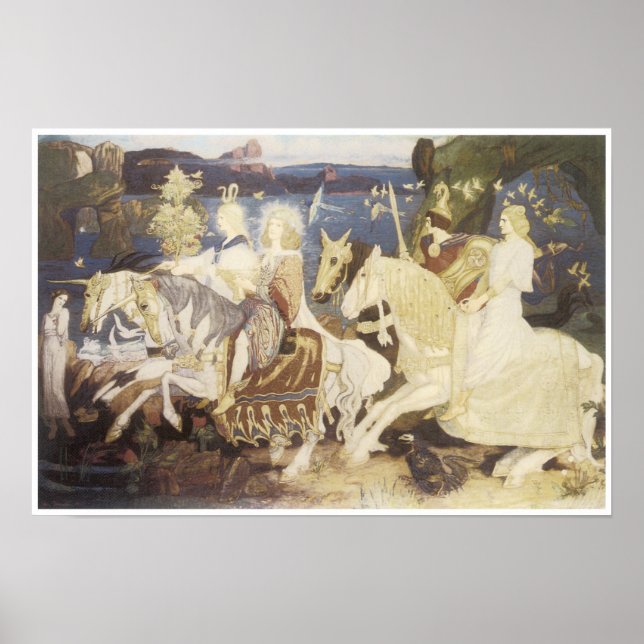 Affiche Les Riders of the Sidhe, 1911 (Devant)