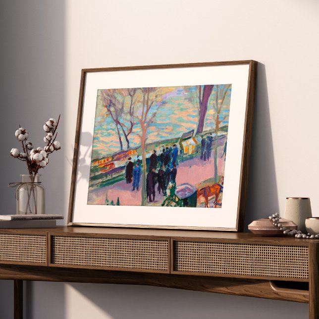 Affiche Les rives de la Seine | Magnus Enckell (Créateur téléchargé)
