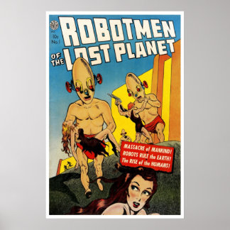 Affiche Les robots de la planète perdue #1 (1952)
