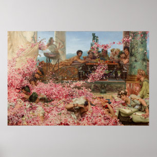 Affiche Les Roses de Heliogabalus Sir Lawrence Alma-Tadema