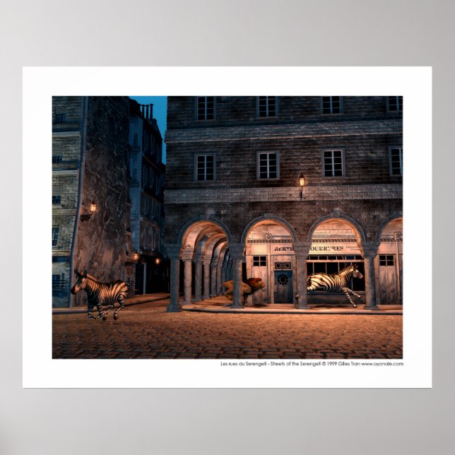 Affiche Les rues du Serengeti - Rues du Serengeti (Devant)