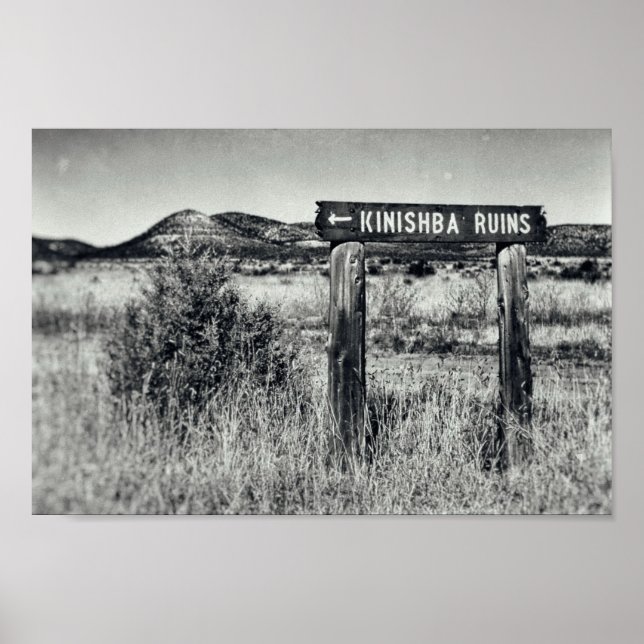 Affiche Les ruines de Kinishba (Devant)