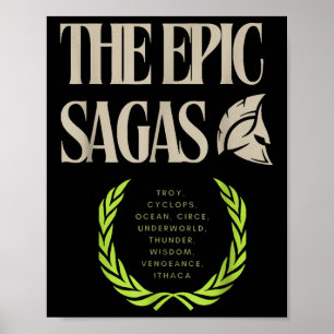 Affiche Les Sagas Épiques d'Ulysse Musical