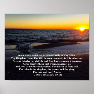 AFFICHE LES SEIGNEUR PRIENT