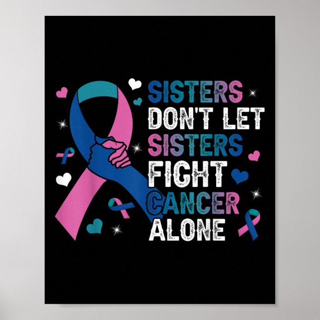 Affiche Les Soeurs Ne Permettent Pas Aux Soeurs De Lutter  (Devant)