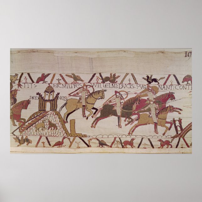 Affiche Les soldats de la Ville de Rennes et du Duc Willia (Devant)