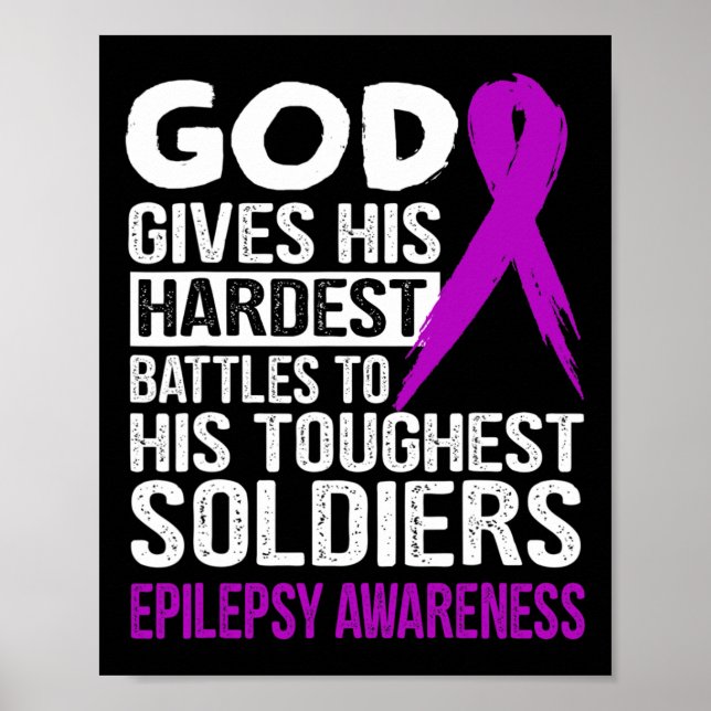 Affiche Les soldats les plus touchants de Dieu EPILEPSY SE (Devant)