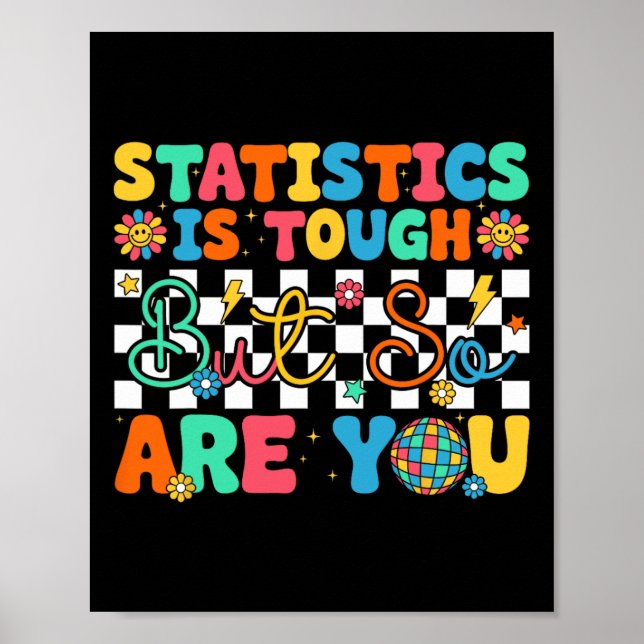 Affiche Les Statistiques Sont Difficiles Mais Vous Êtes Dr (Devant)