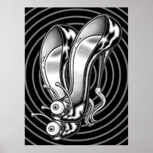Affiche Les Stilettoïdes de compagnie de Vana DeVinyl™