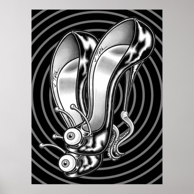 Affiche Les Stilettoïdes de compagnie de Vana DeVinyl™ (Devant)
