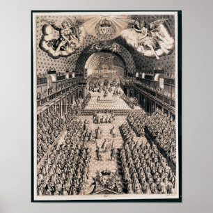 Affiche Les successions générales au théâtre Bourbon