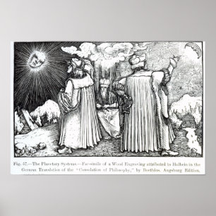 Affiche Les systèmes planétaires