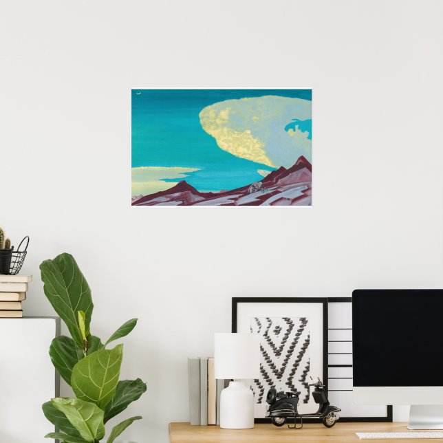 Affiche Les tablettes des commandements de Roerich (Bureau à domicile)