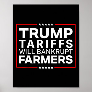 Affiche Les Tarifs Trump Seront Des Manifestations De Ferm