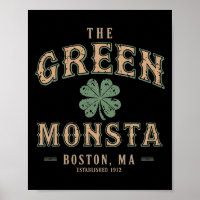Les tenues de Green Monsta St Patricks Day Boston