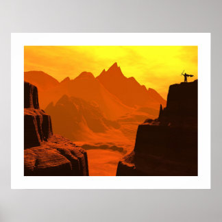 Affiche Les terres dévastées