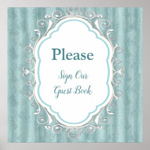 Affiche Les tons pastel doux de Sage Green