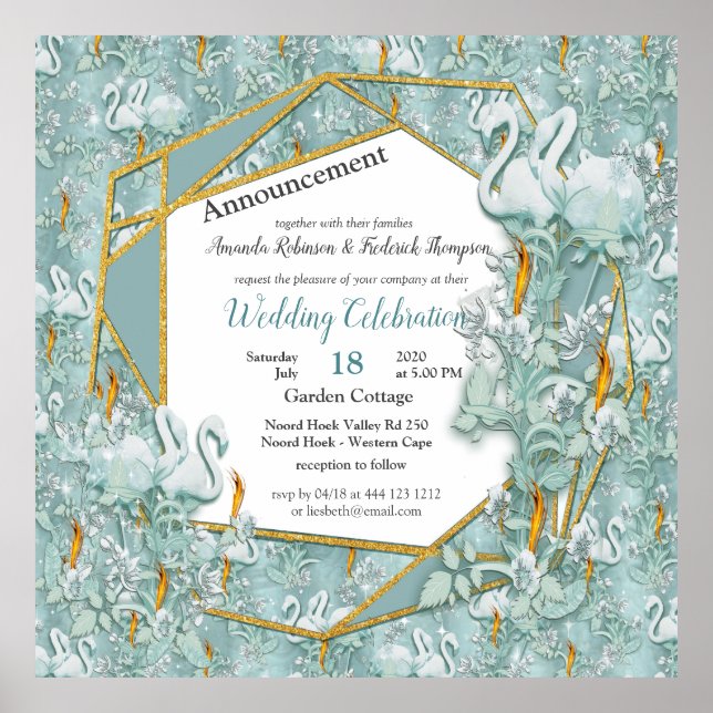 Affiche Les tons pastel doux de Sage Green (Devant)