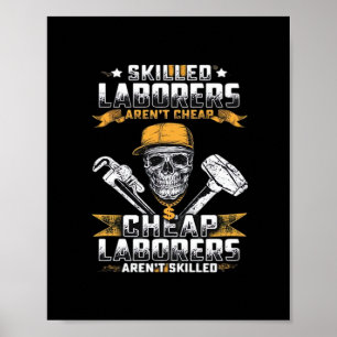 Affiche Les travailleurs qualifiés ne sont pas essentiels