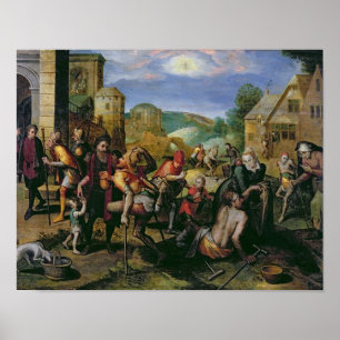 Affiche Les travaux de la pitié