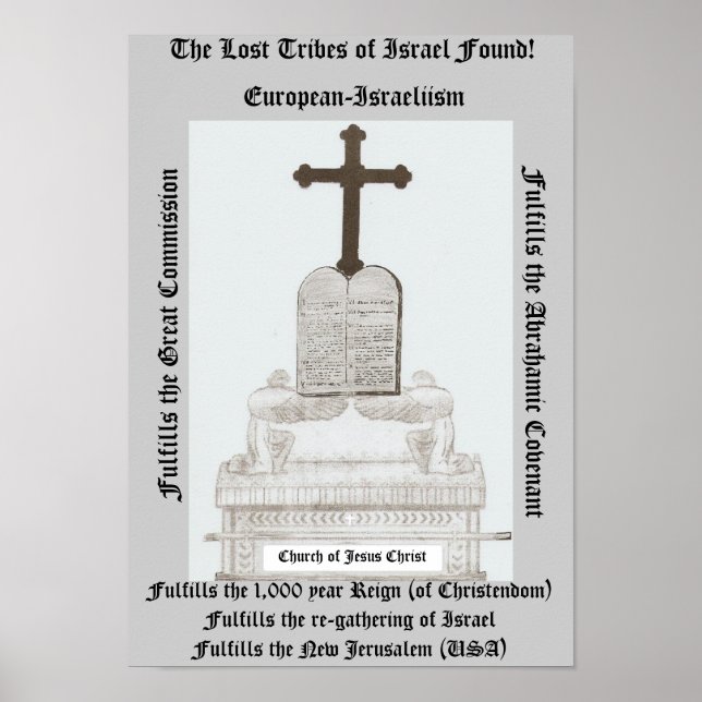 Affiche Les tribus perdues d'Israël trouvées ! (Devant)