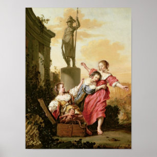 Affiche Les trois filles de Cecrops