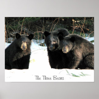 Affiche Les Trois Ours, Les Trois Ours