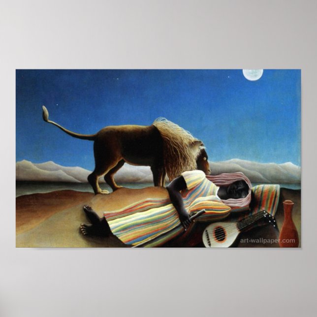 Affiche Les Tsiganes qui dorment (Devant)