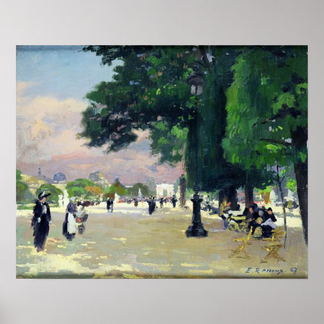 Affiche Les Tuileries (Devant)