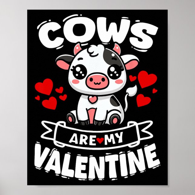 Affiche Les vaches sont ma Saint-Valentin Enfants en bas â (Devant)