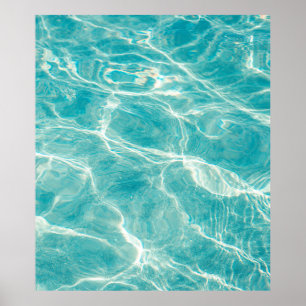 Affiche les vagues de la mer