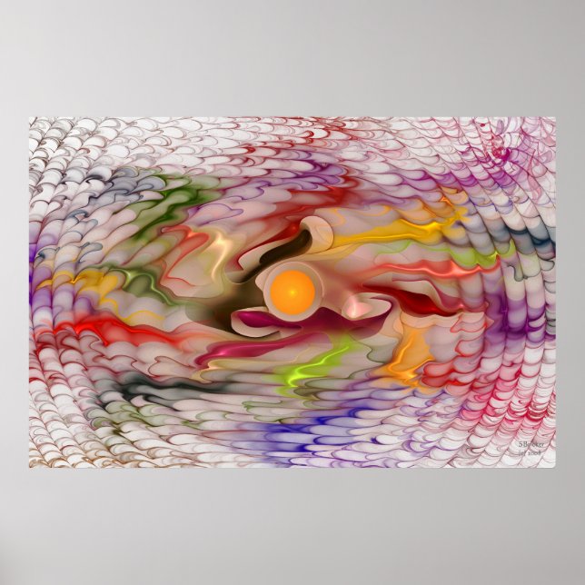 Affiche 'Les vagues de l'amour' (Devant)