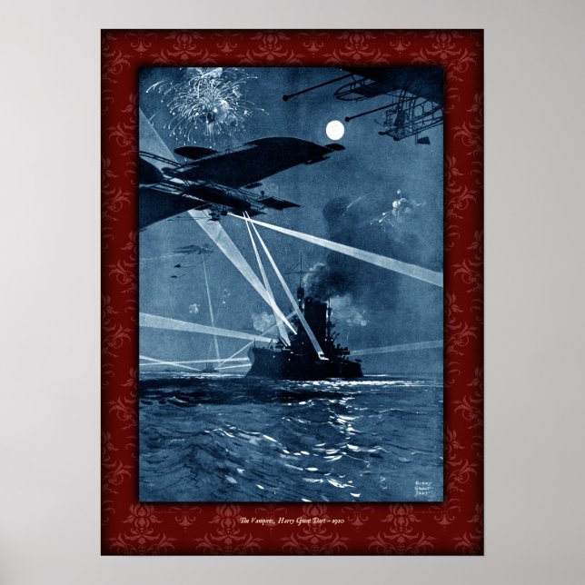 Affiche Les Vampires - par Harry Grant Dart, 1910 (Devant)