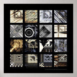 Affiche Les variations de Sierpinski