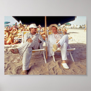 Affiche Les Vibes De La Plage D'Oiseaux