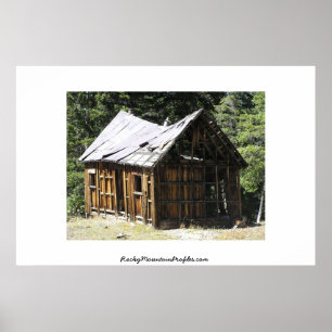 Affiche Les villes fantômes du Colorado