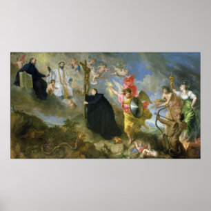 Affiche Les voeux du saint Aloysius de Gonzaga